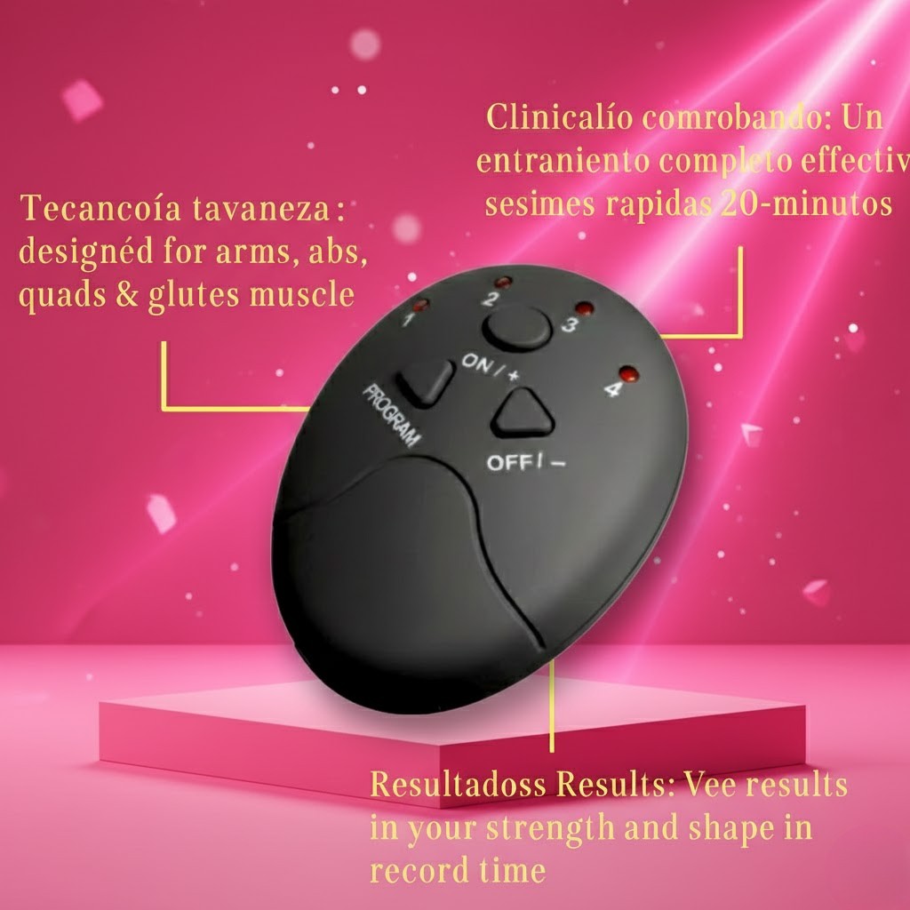 Tenadora EMS para Glúteos – Resultados Visibles en Semanas