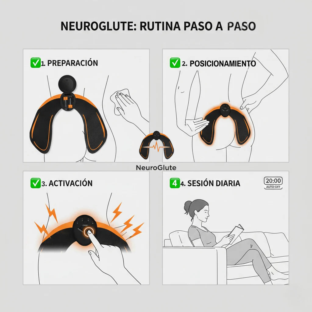 Tenadora EMS para Glúteos – Resultados Visibles en Semanas